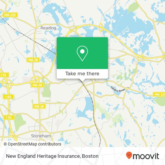 New England Heritage Insurance map