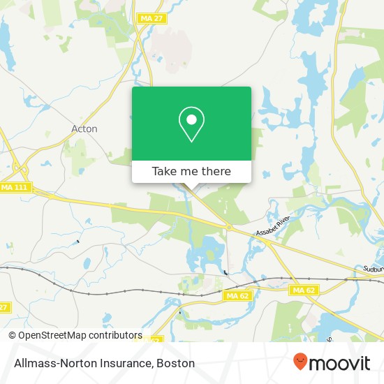 Mapa de Allmass-Norton Insurance