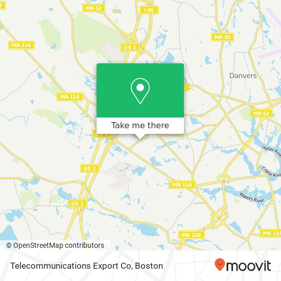 Telecommunications Export Co map