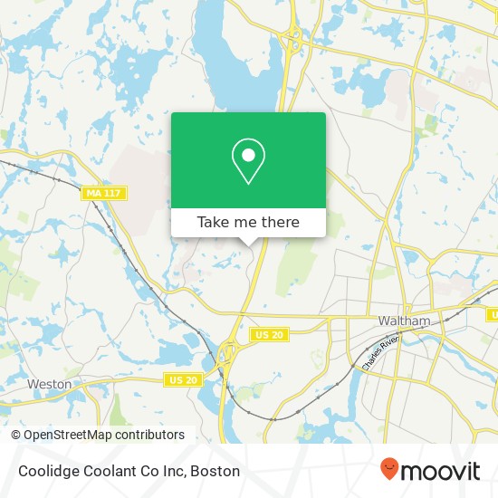 Mapa de Coolidge Coolant Co Inc