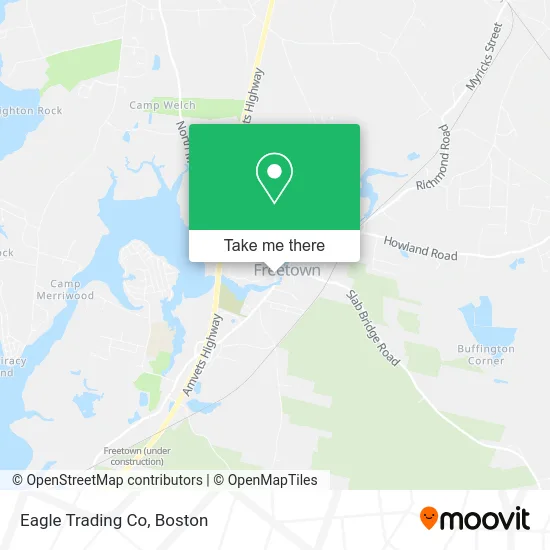 Eagle Trading Co map