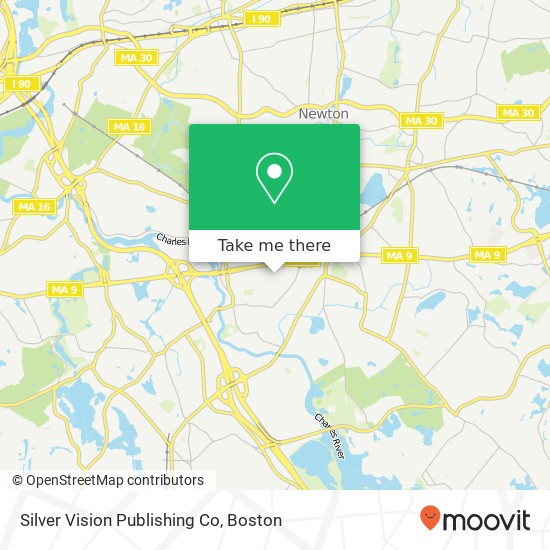Mapa de Silver Vision Publishing Co