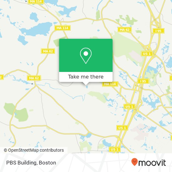 Mapa de PBS Building