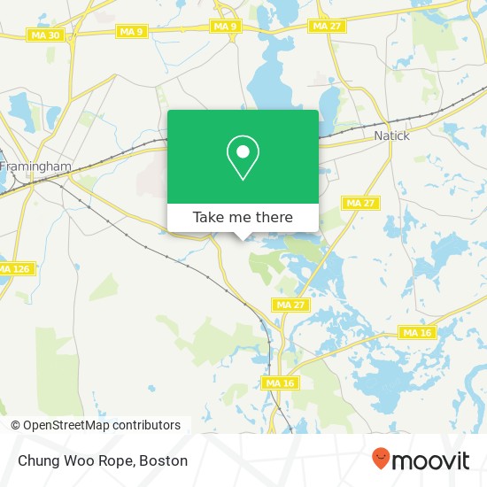 Chung Woo Rope map