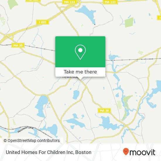 United Homes For Children Inc map