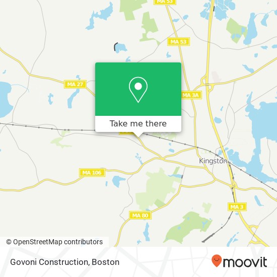 Mapa de Govoni Construction
