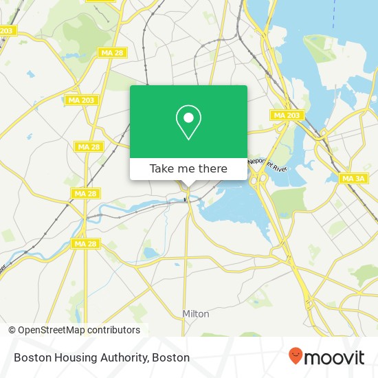 Mapa de Boston Housing Authority