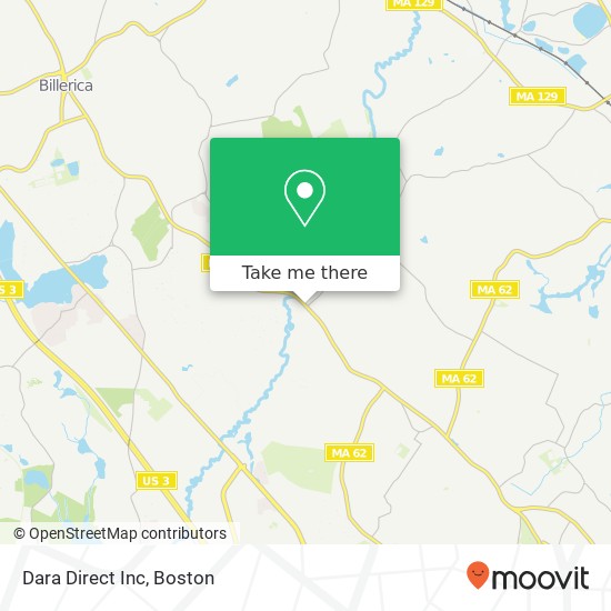 Dara Direct Inc map