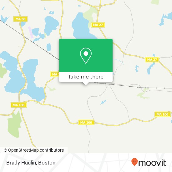Mapa de Brady Haulin