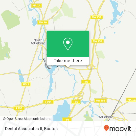 Dental Associates II map