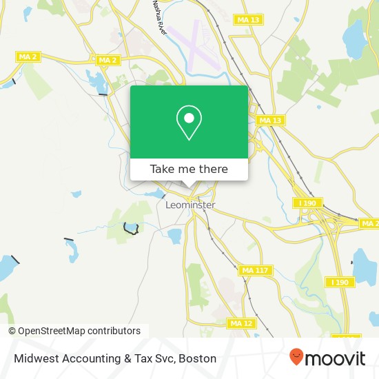 Mapa de Midwest Accounting & Tax Svc