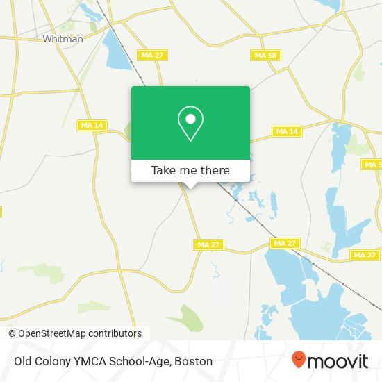 Mapa de Old Colony YMCA School-Age