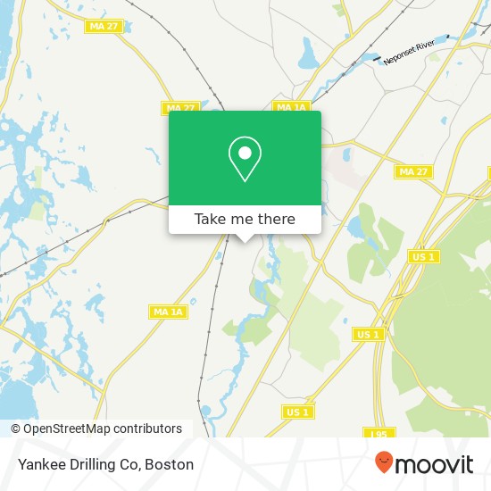 Yankee Drilling Co map