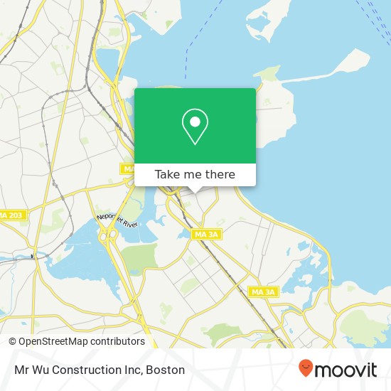 Mr Wu Construction Inc map