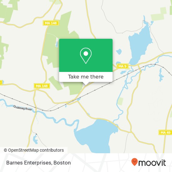 Barnes Enterprises map