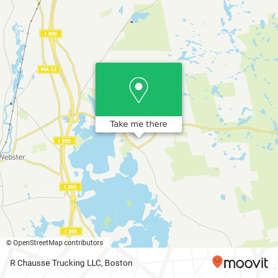 Mapa de R Chausse Trucking LLC