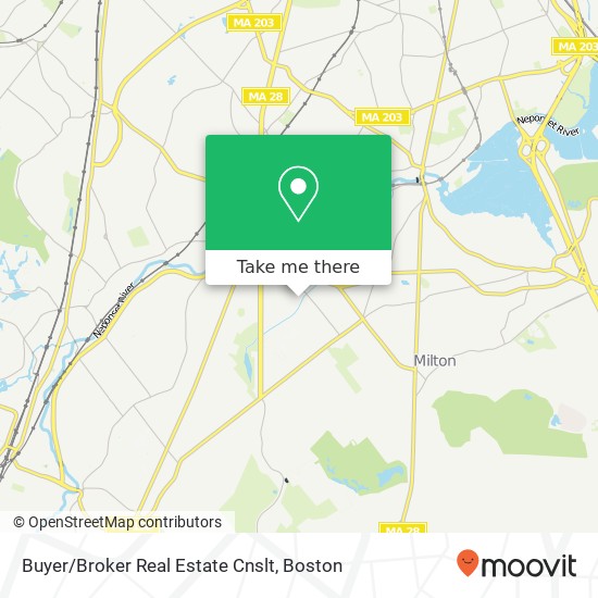 Buyer/Broker Real Estate Cnslt map
