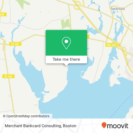 Merchant Bankcard Consulting map