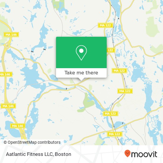 Aatlantic Fitness LLC map