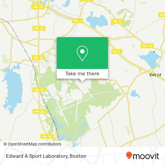 Edward A Sport Laboratory map