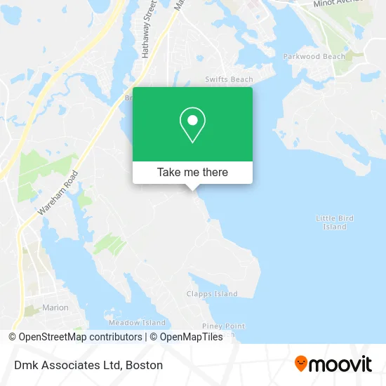 Dmk Associates Ltd map