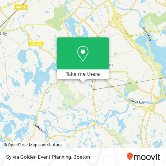 Mapa de Sylvia Golden Event Planning