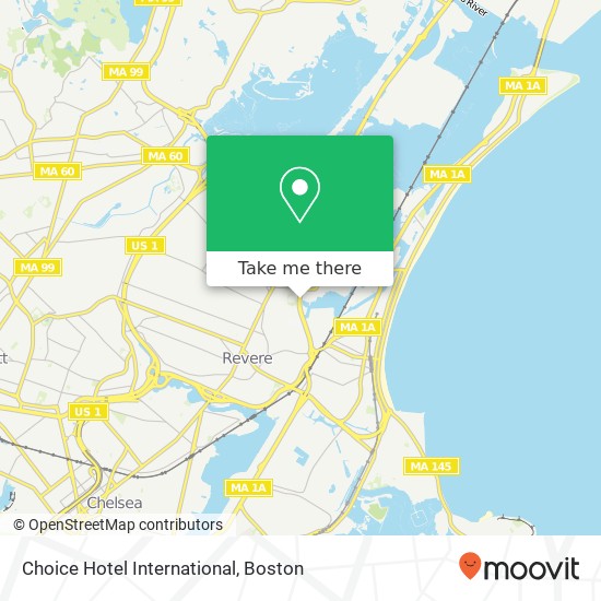 Choice Hotel International map