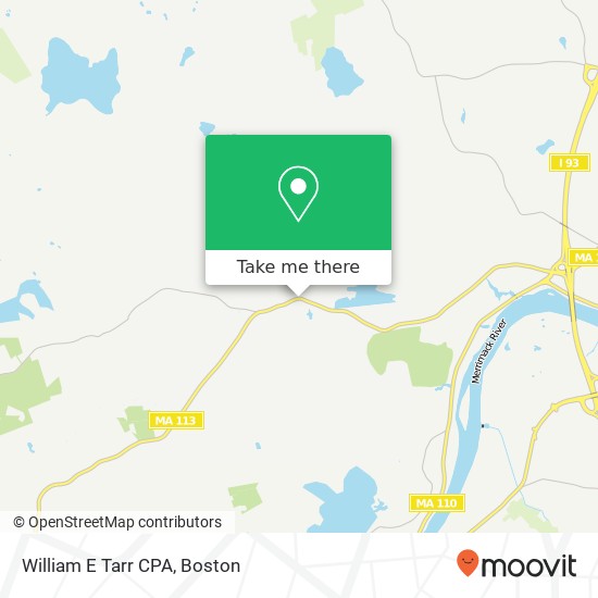 William E Tarr CPA map