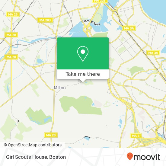Girl Scouts House map