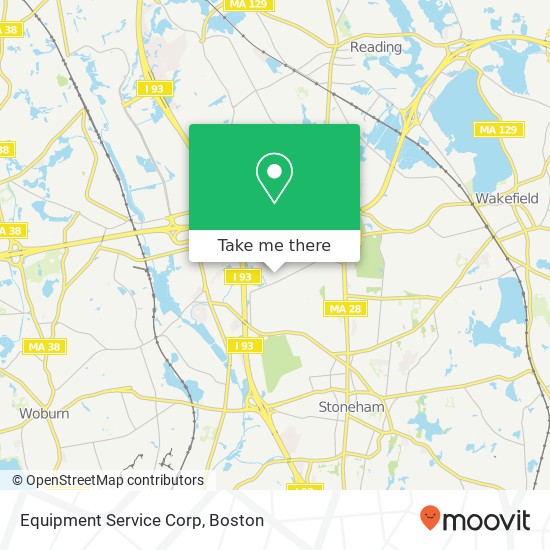 Equipment Service Corp map