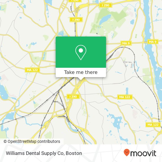 Williams Dental Supply Co map