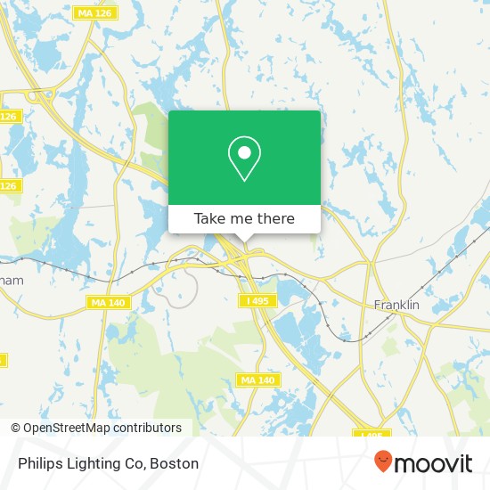 Mapa de Philips Lighting Co