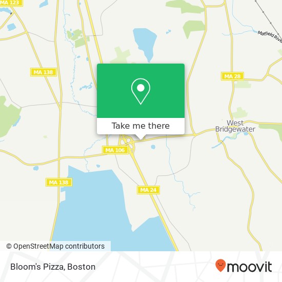 Mapa de Bloom's Pizza