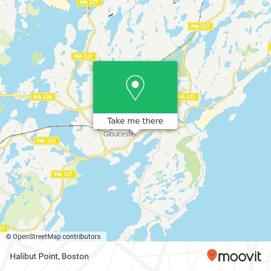 Halibut Point map