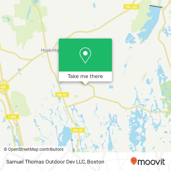 Samuel Thomas Outdoor Dev LLC map