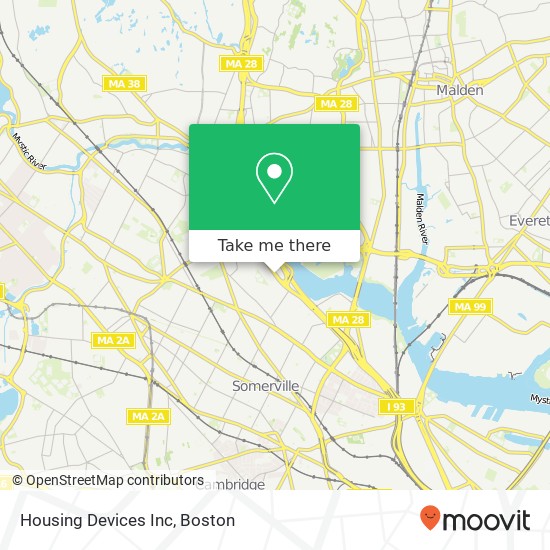 Housing Devices Inc map