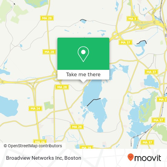 Broadview Networks Inc map