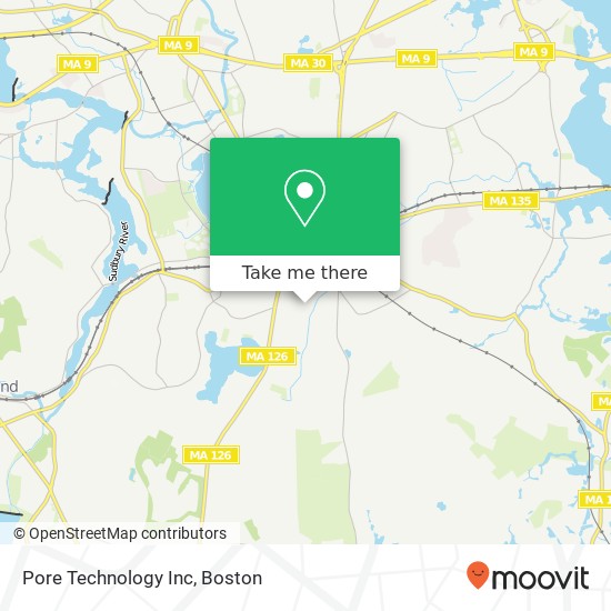 Pore Technology Inc map