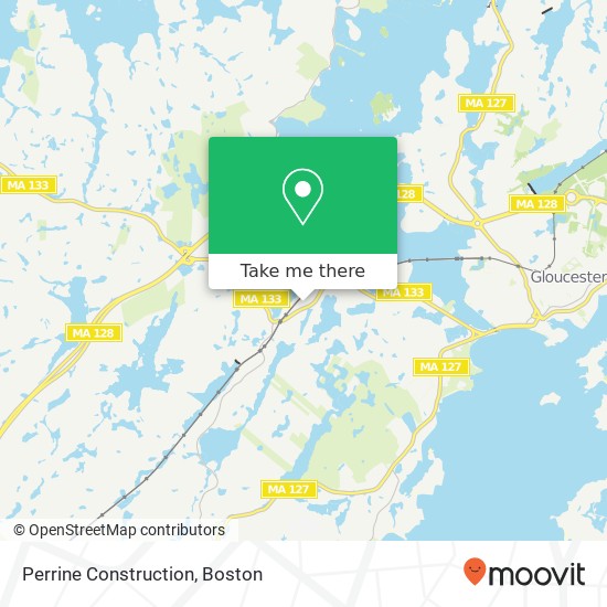 Perrine Construction map