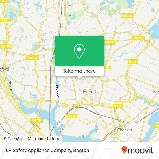 LP Safety Appliance Company map