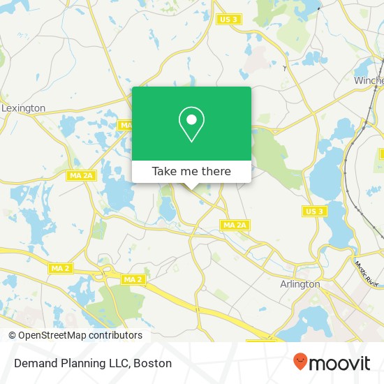 Demand Planning LLC map