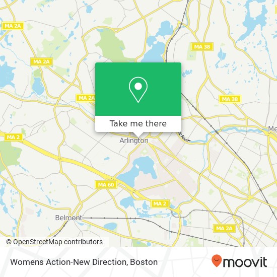 Mapa de Womens Action-New Direction