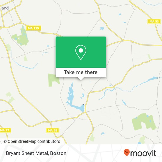 Bryant Sheet Metal map