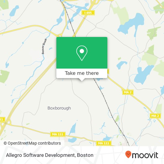 Allegro Software Development map