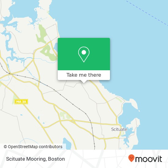 Scituate Mooring map