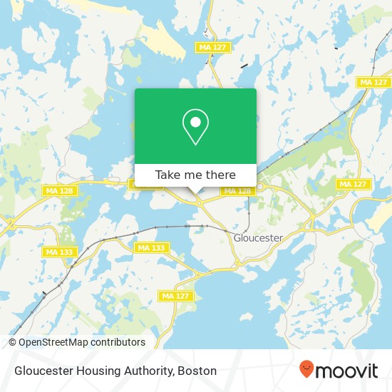 Mapa de Gloucester Housing Authority