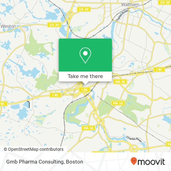 Mapa de Gmb Pharma Consulting