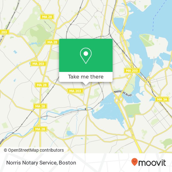 Norris Notary Service map