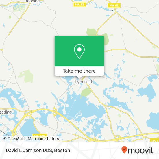 David L Jamison DDS map