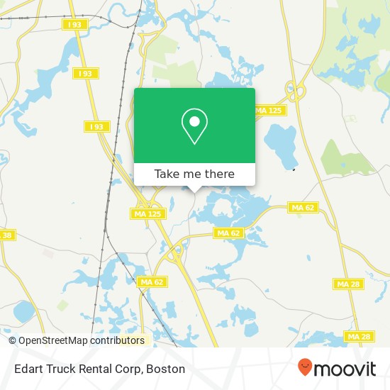 Mapa de Edart Truck Rental Corp